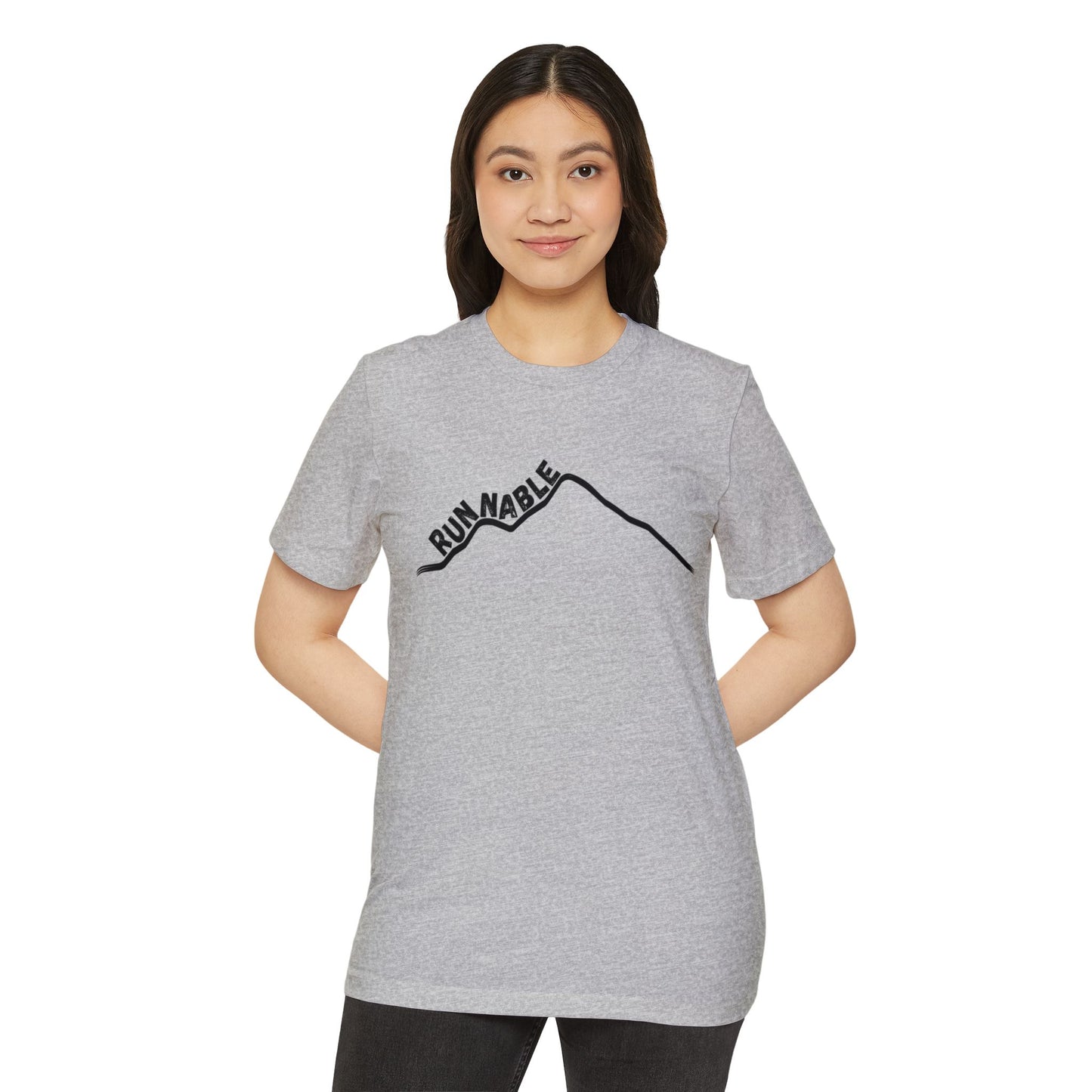 "That's Runnable" Unisex Recycled Organic T-Shirt