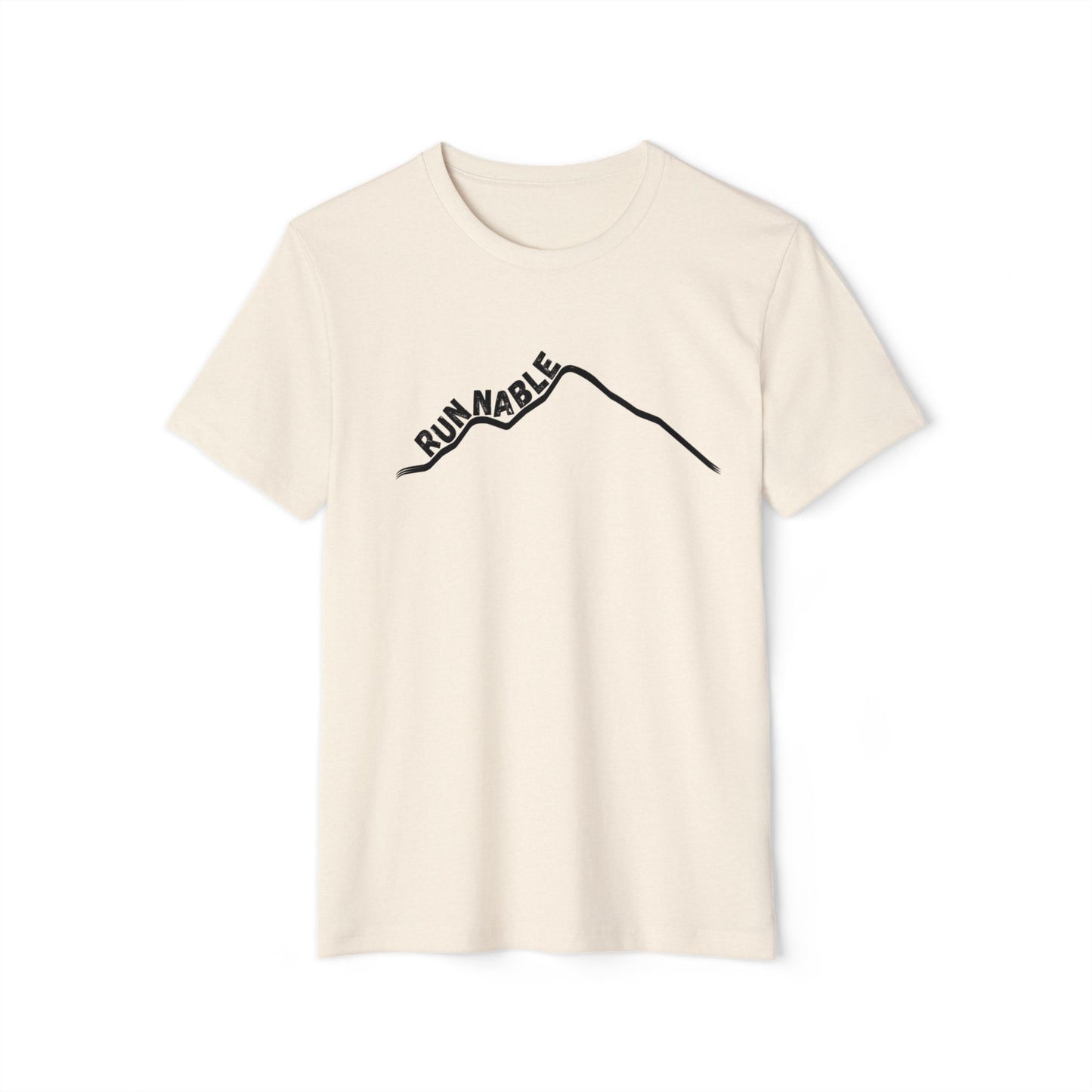 "That's Runnable" Unisex Recycled Organic T-Shirt