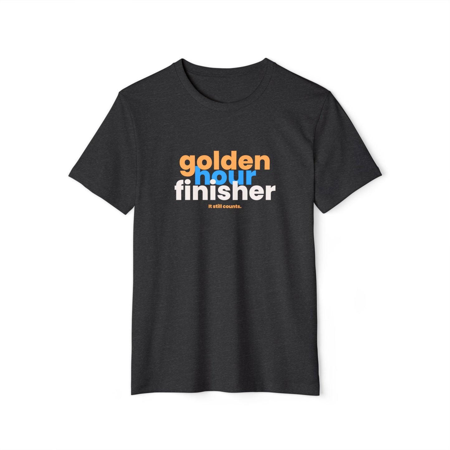 "Golden Hour Still Counts" Unisex Short-Sleeve Jersey T-Shirt