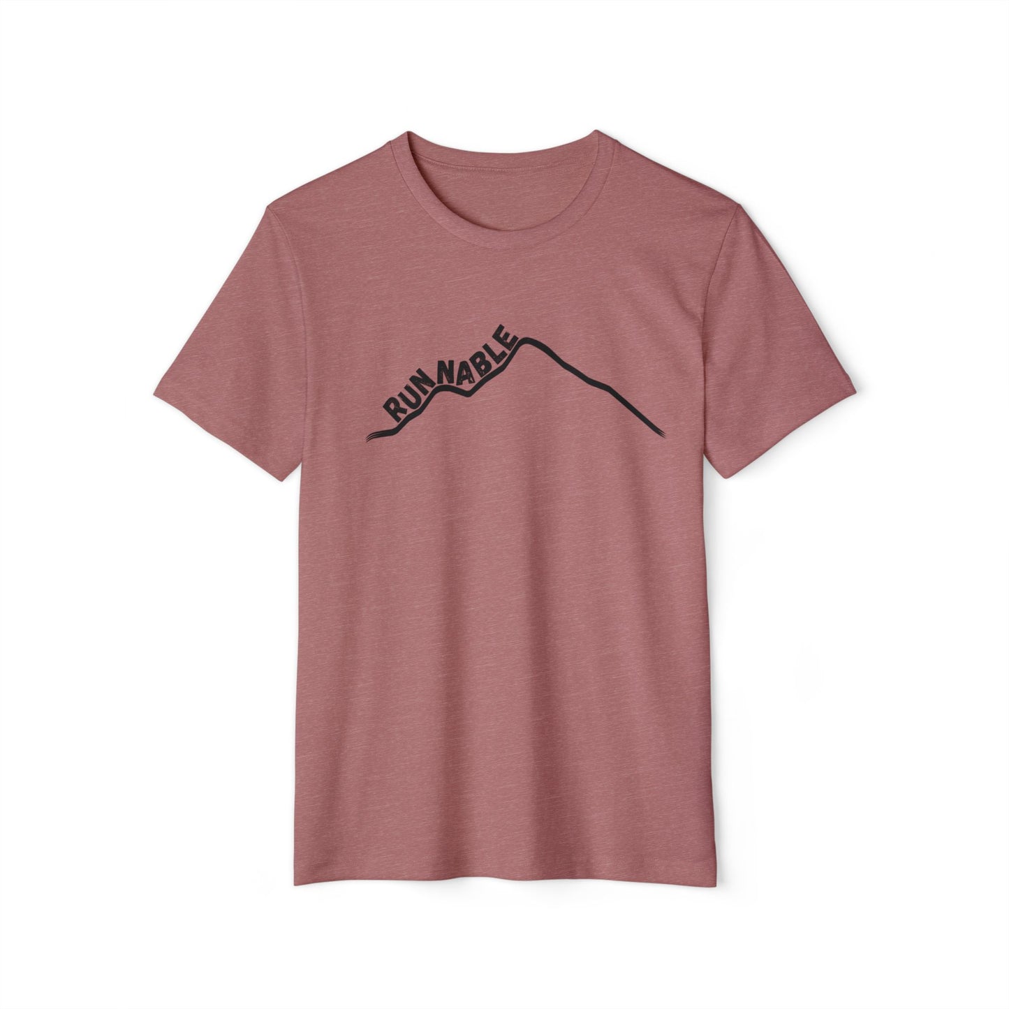 "That's Runnable" Unisex Recycled Organic T-Shirt