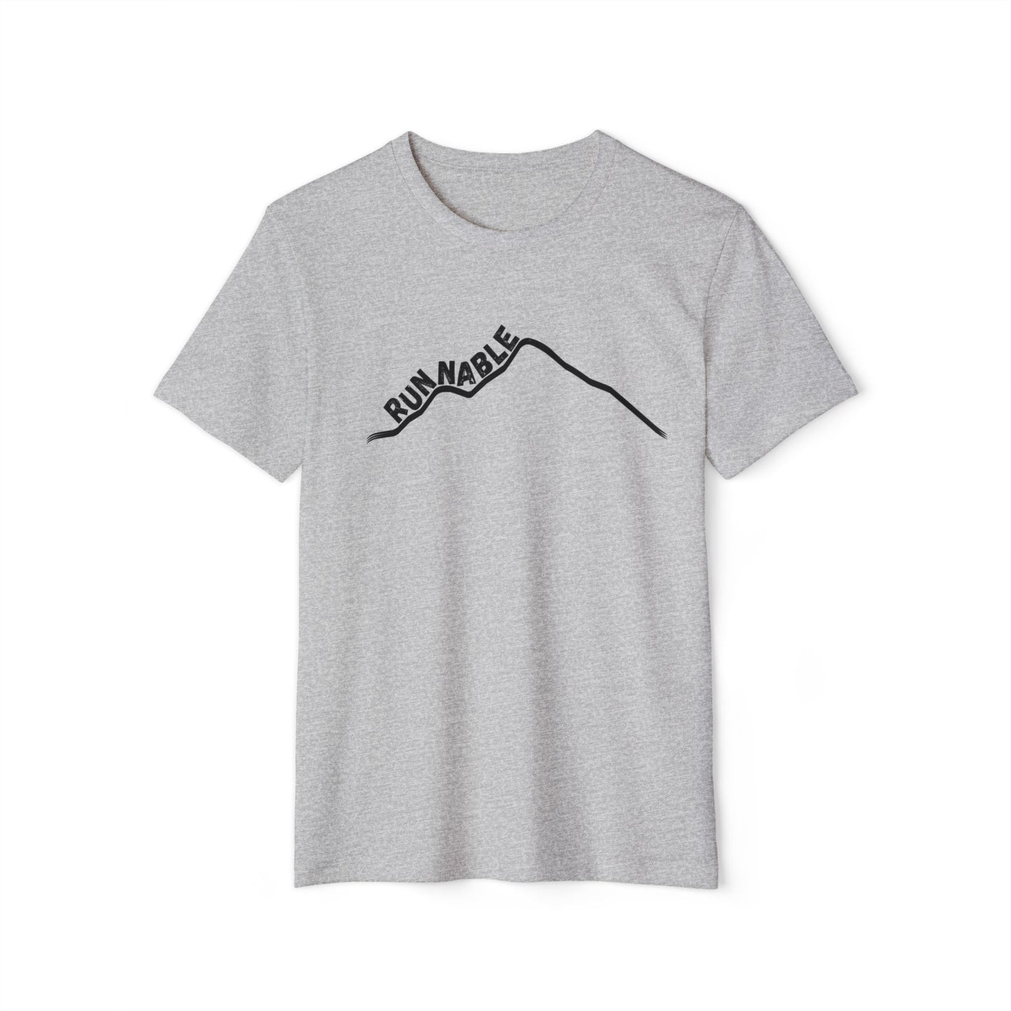 "That's Runnable" Unisex Recycled Organic T-Shirt
