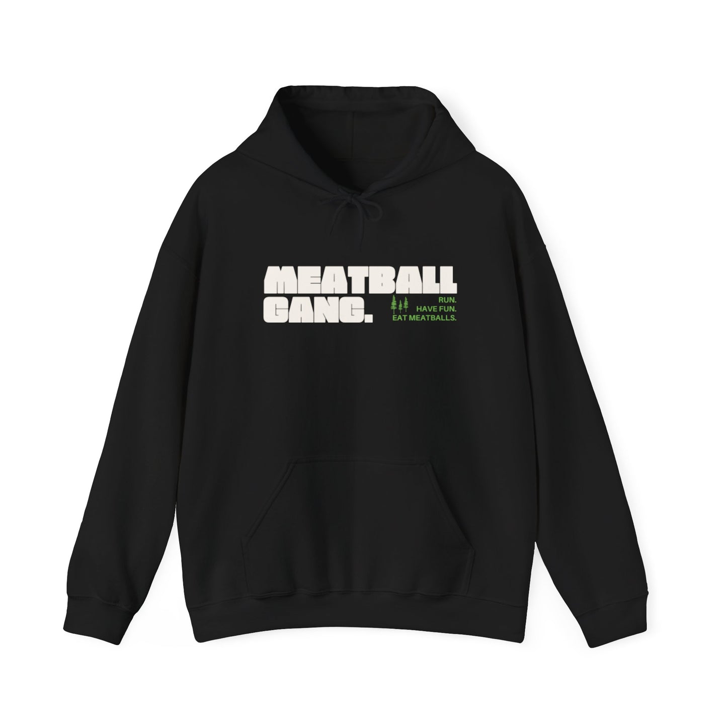 Meatball Gang Bold Hooded Sweatshirt