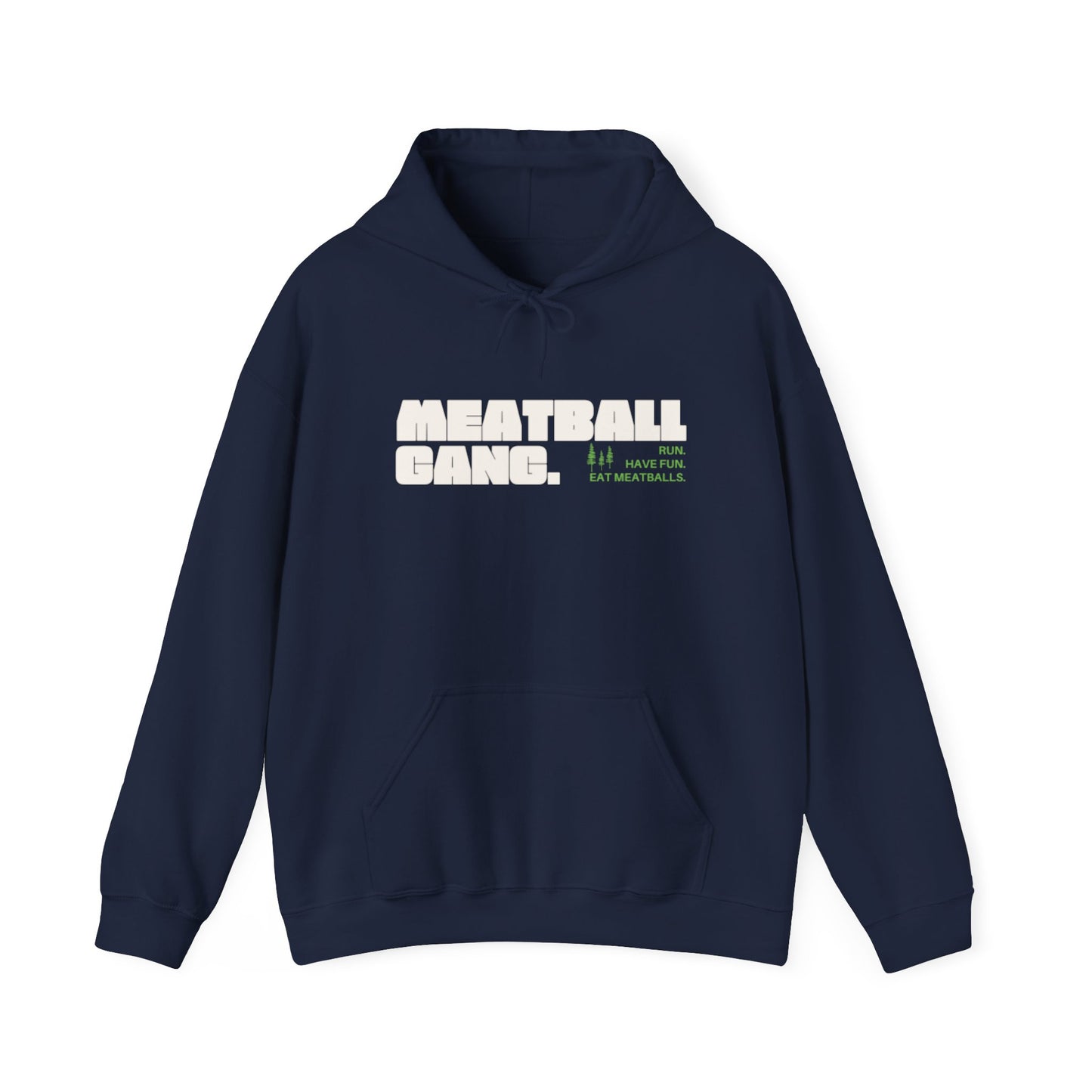 Meatball Gang Bold Hooded Sweatshirt
