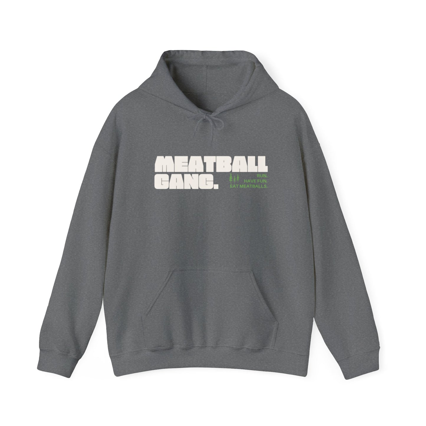 Meatball Gang Bold Hooded Sweatshirt
